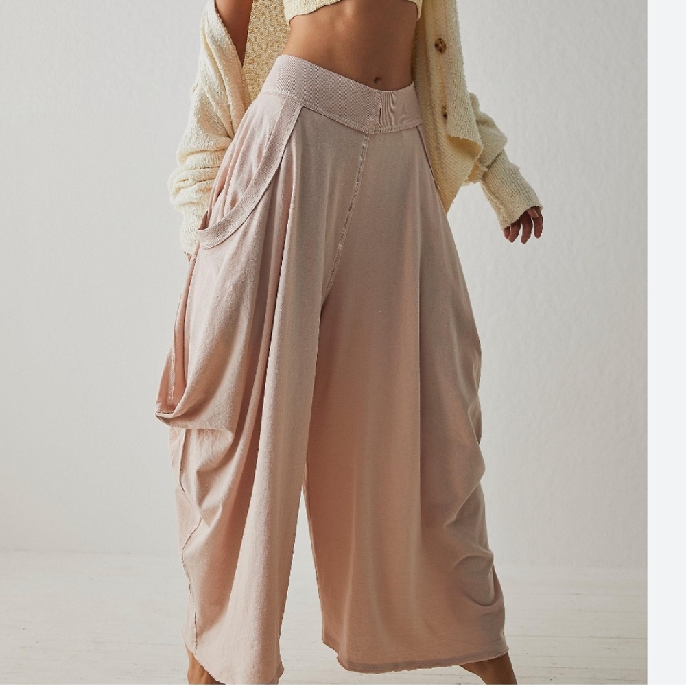 Free People Intimates Summer Slumbers Pant Rose Dust